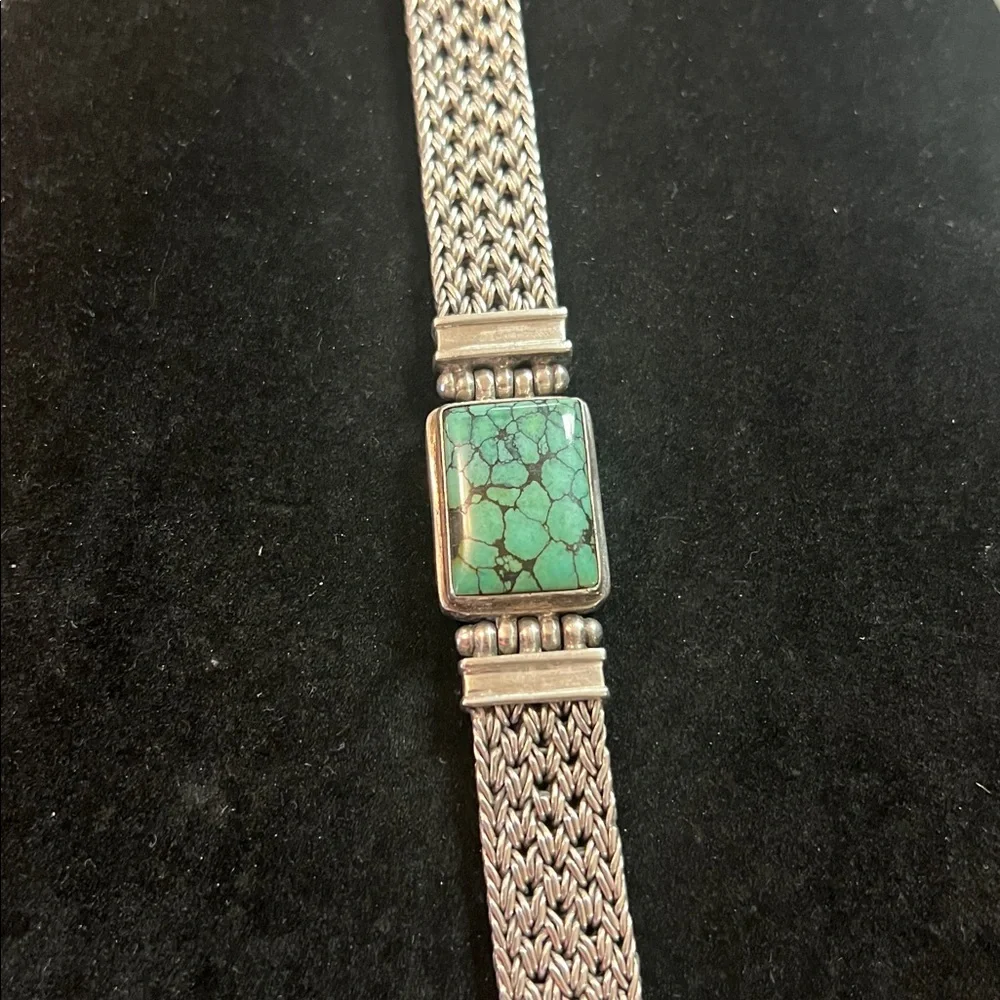 925 STERLING SILVER DESIGNER BRACELET VINTAGE - Picture 7 of 10